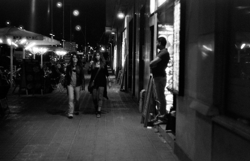 Barcelona in monochrome