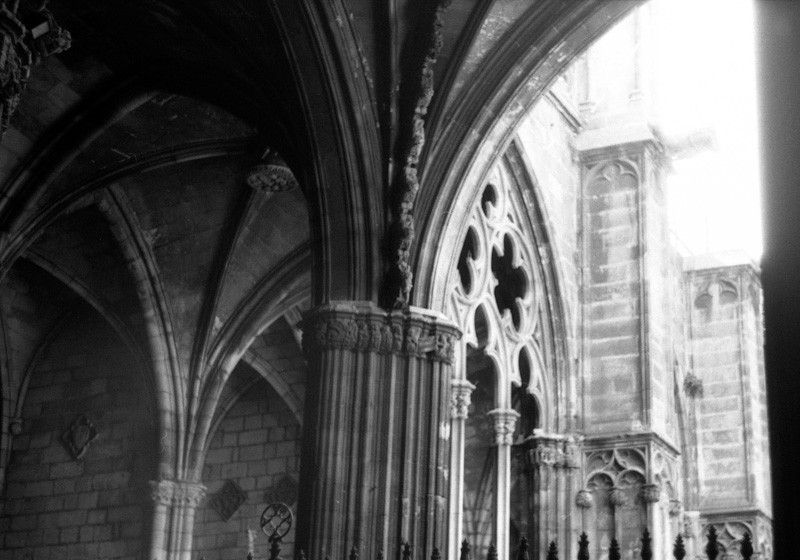 Barcelona in monochrome