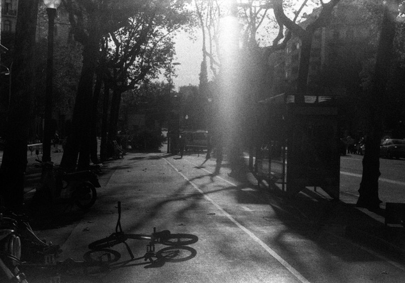 Barcelona in monochrome