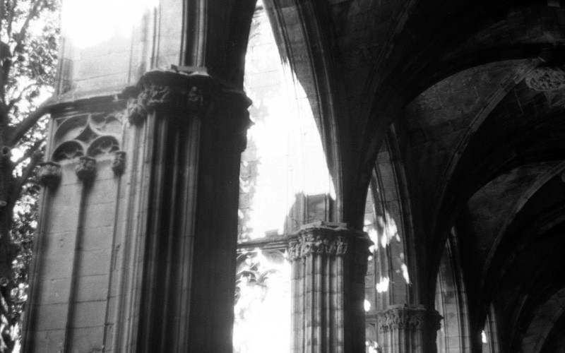 Barcelona in monochrome