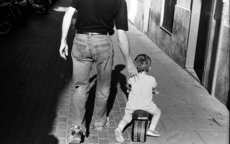 Barcelona in monochrome
