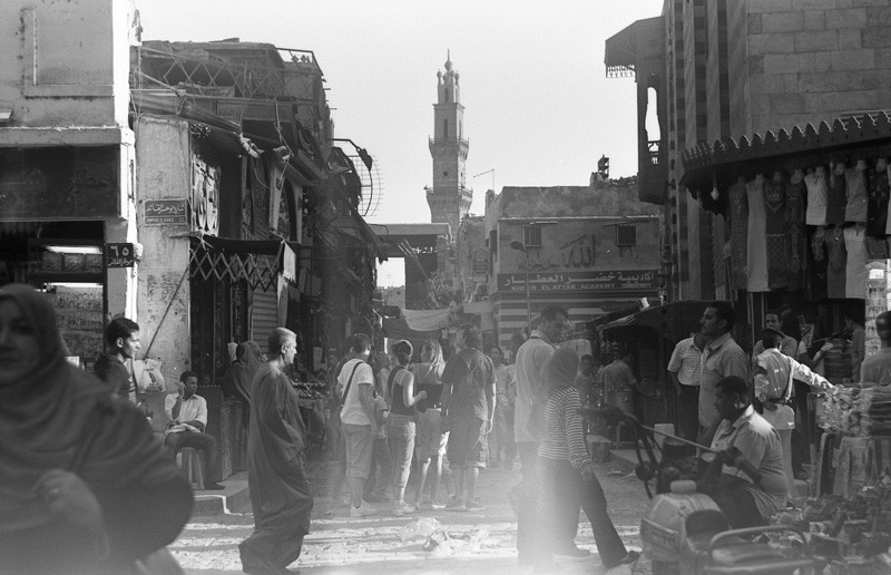 Cairo in monochrome