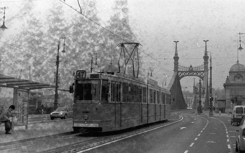 Budapest in monochrome