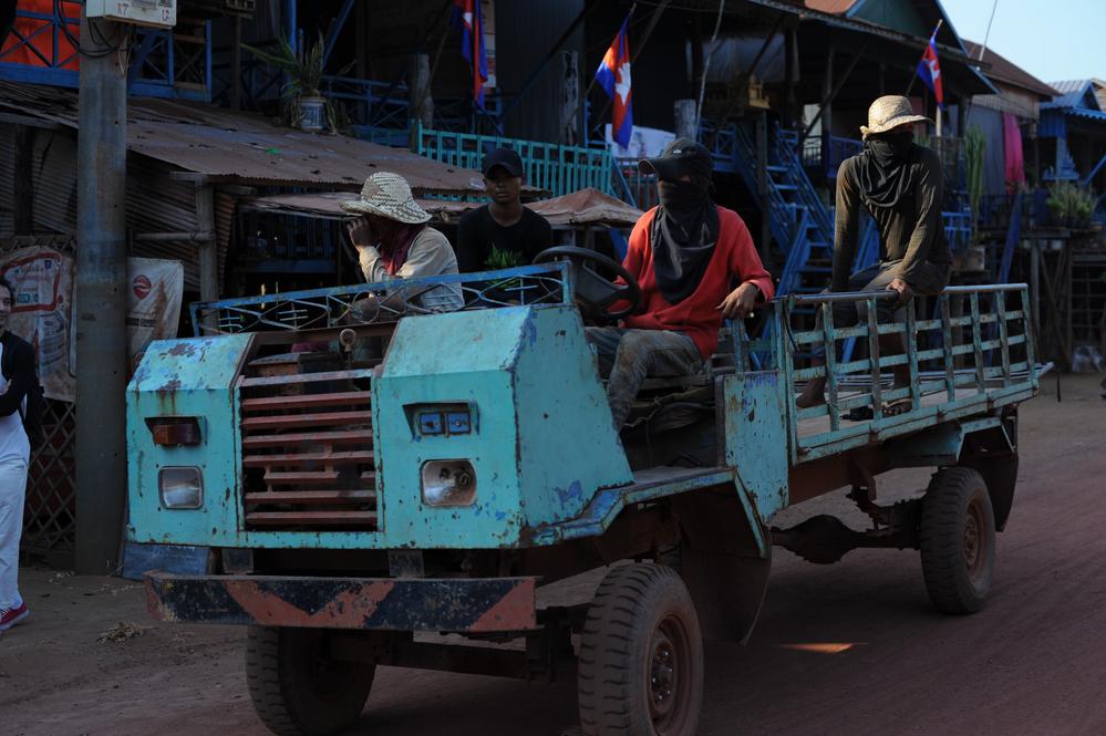 Tonle Sap Lake Boats, Cambodia