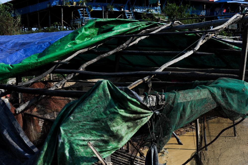 Tonle Sap Lake Boats, Cambodia