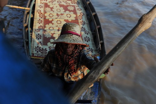 Tonle Sap Lake Boats, Cambodia