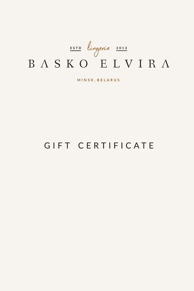 Подарочные сертификаты/Gift Certificate