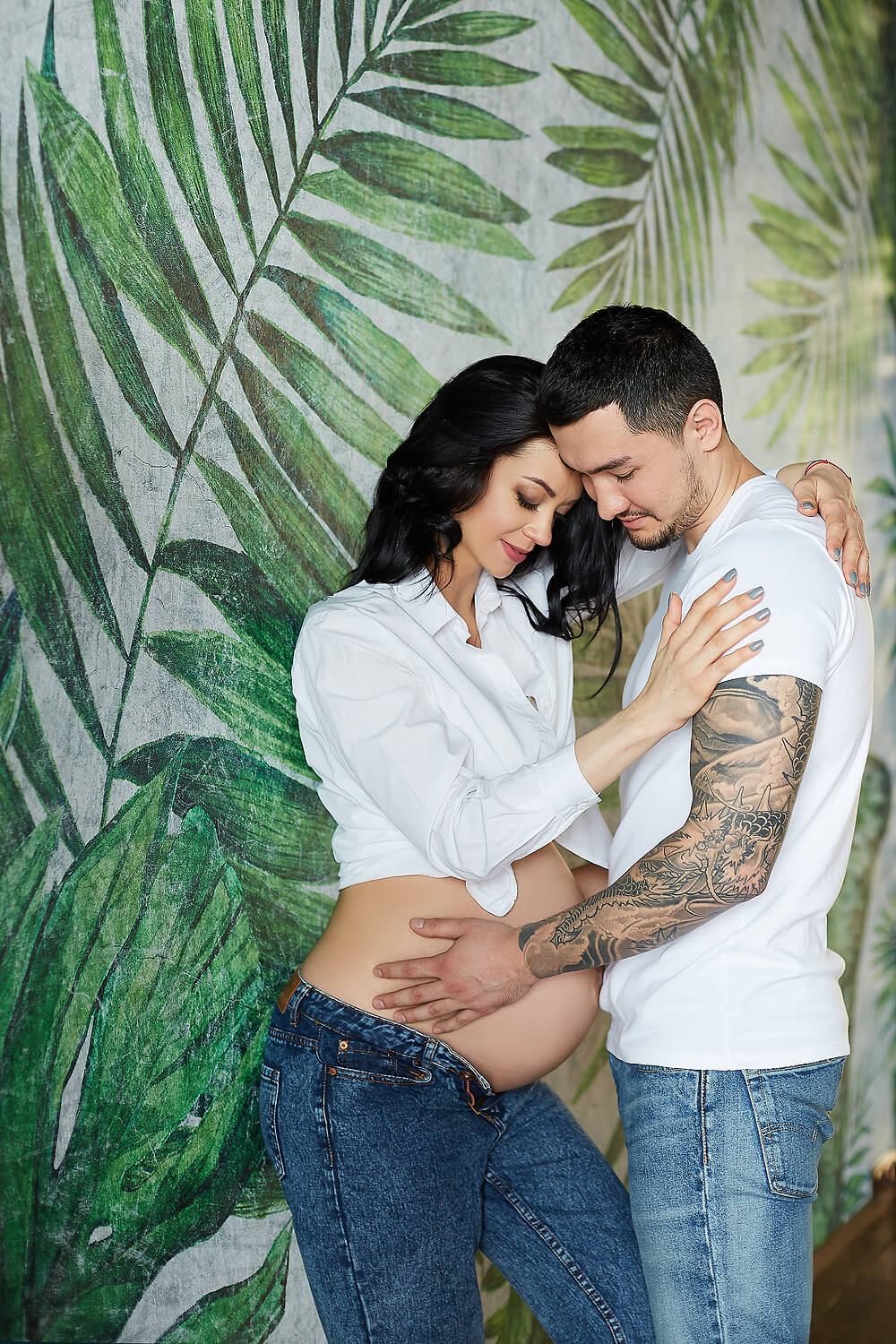 Парная съёмка беременности, образы для мужа и будущей мамы