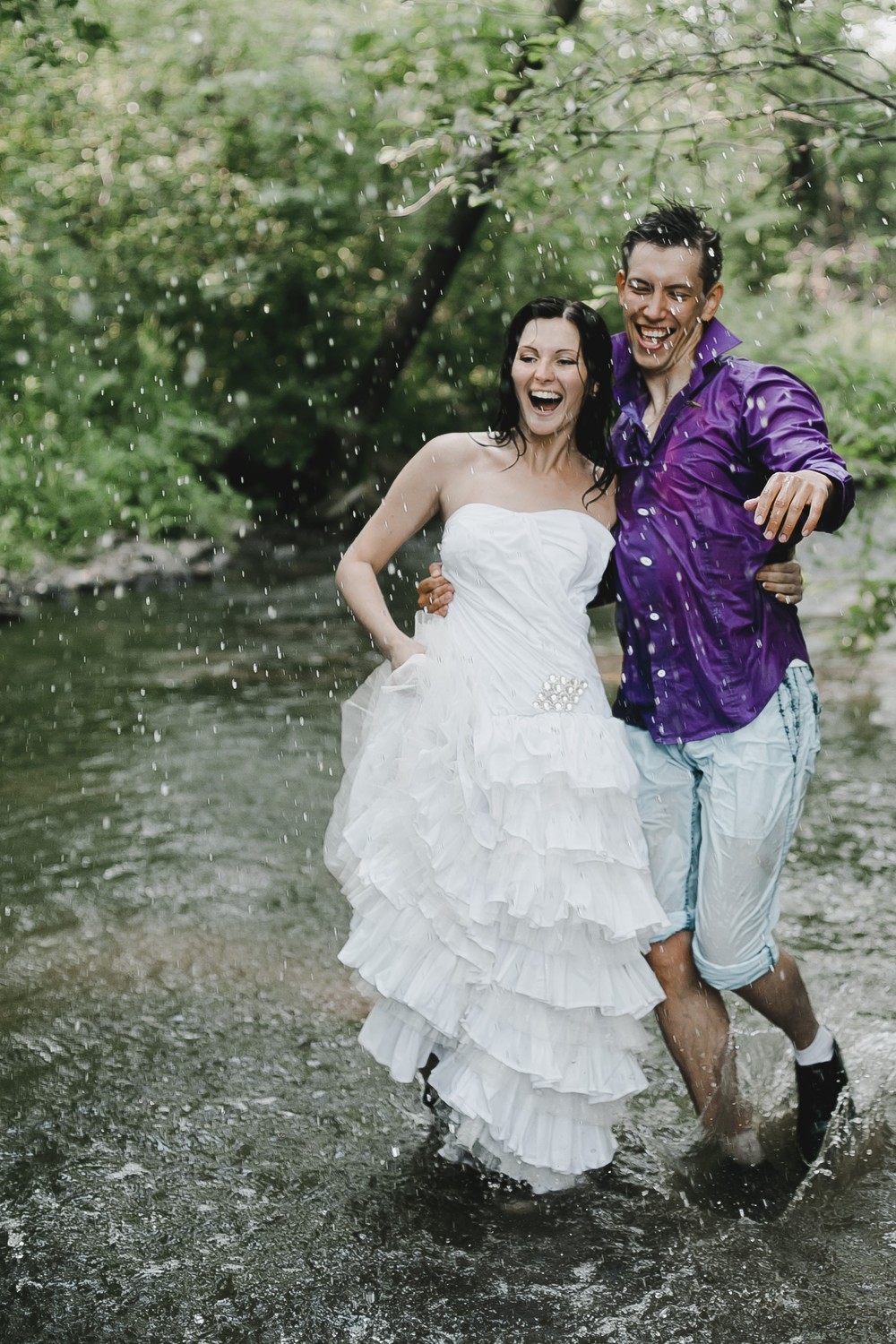 #TrashTheWeddingDress