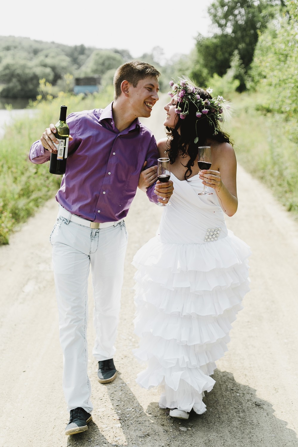 #TrashTheWeddingDress