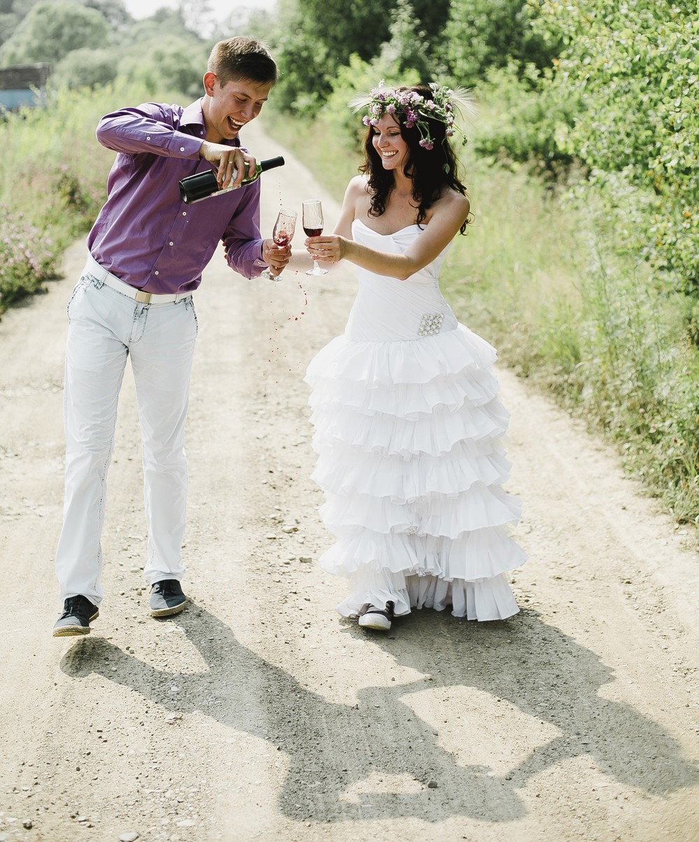 #TrashTheWeddingDress