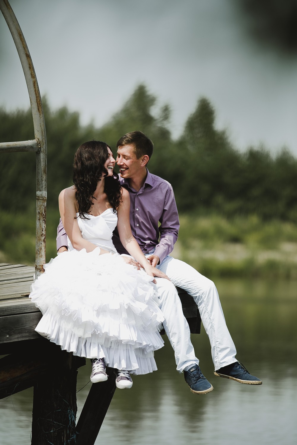 #TrashTheWeddingDress