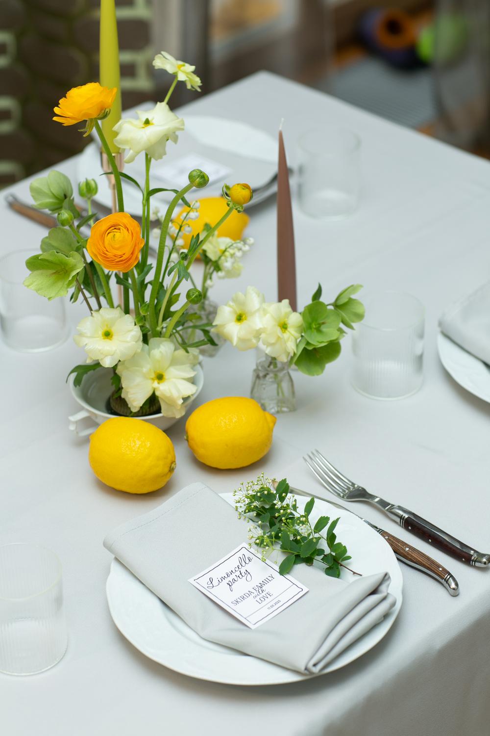 Limoncello party