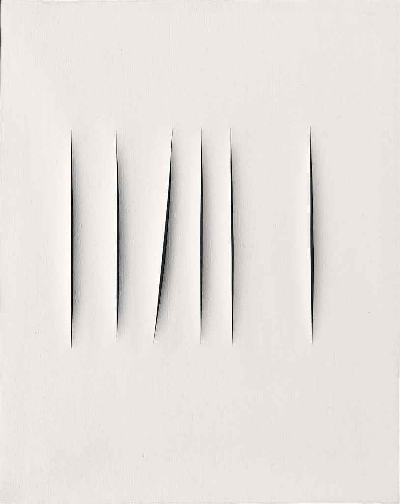 Lucio Fontana - Concetto spaziale, Attese - 1967