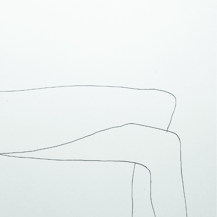 Frédéric Forest - Woman Sitting- Etude - 2016
