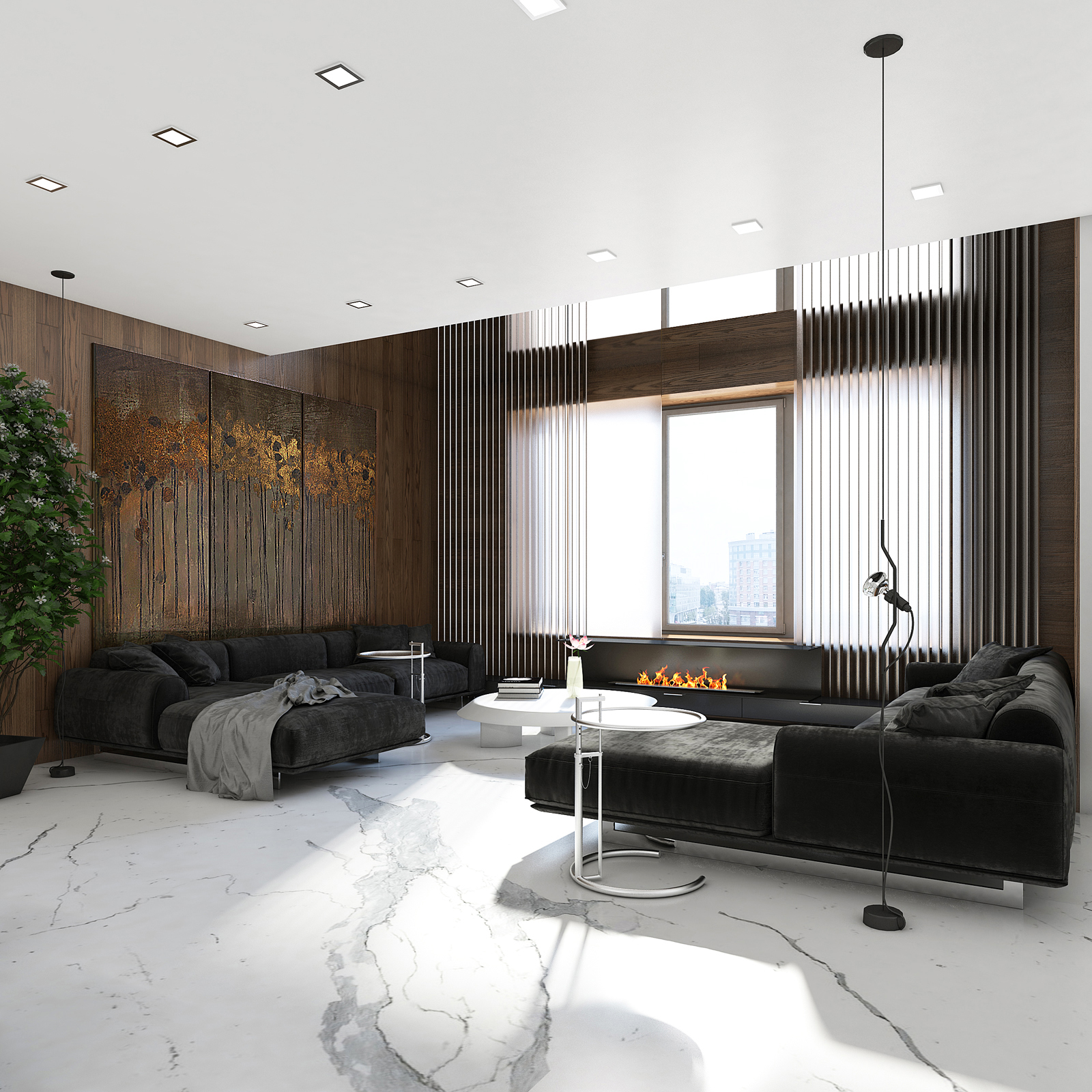 Интерьер квартиры в "Крестовский De Luxe" — фото 20