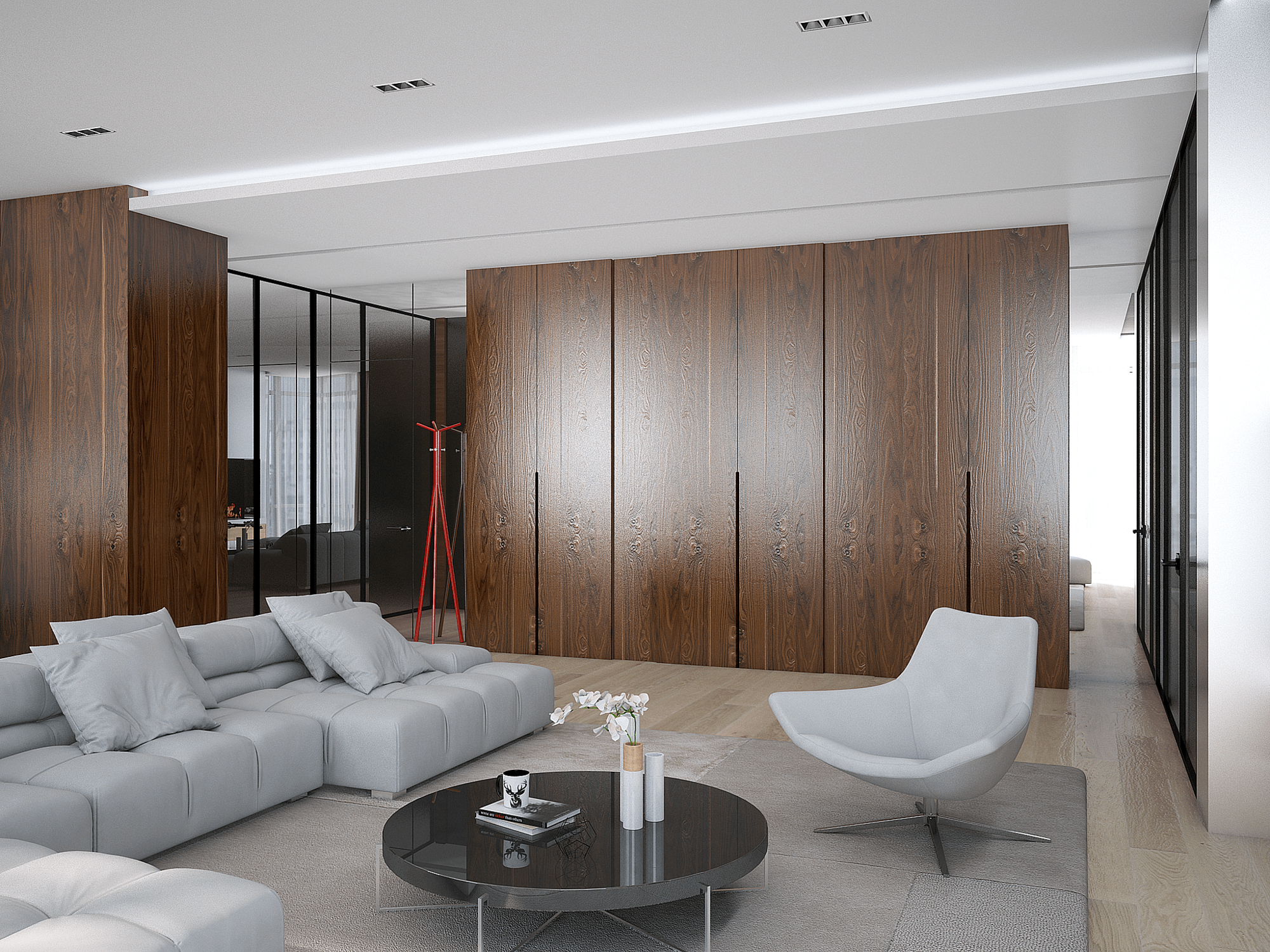 Интерьер квартиры в "Royal Park", 130м2 — фото 12