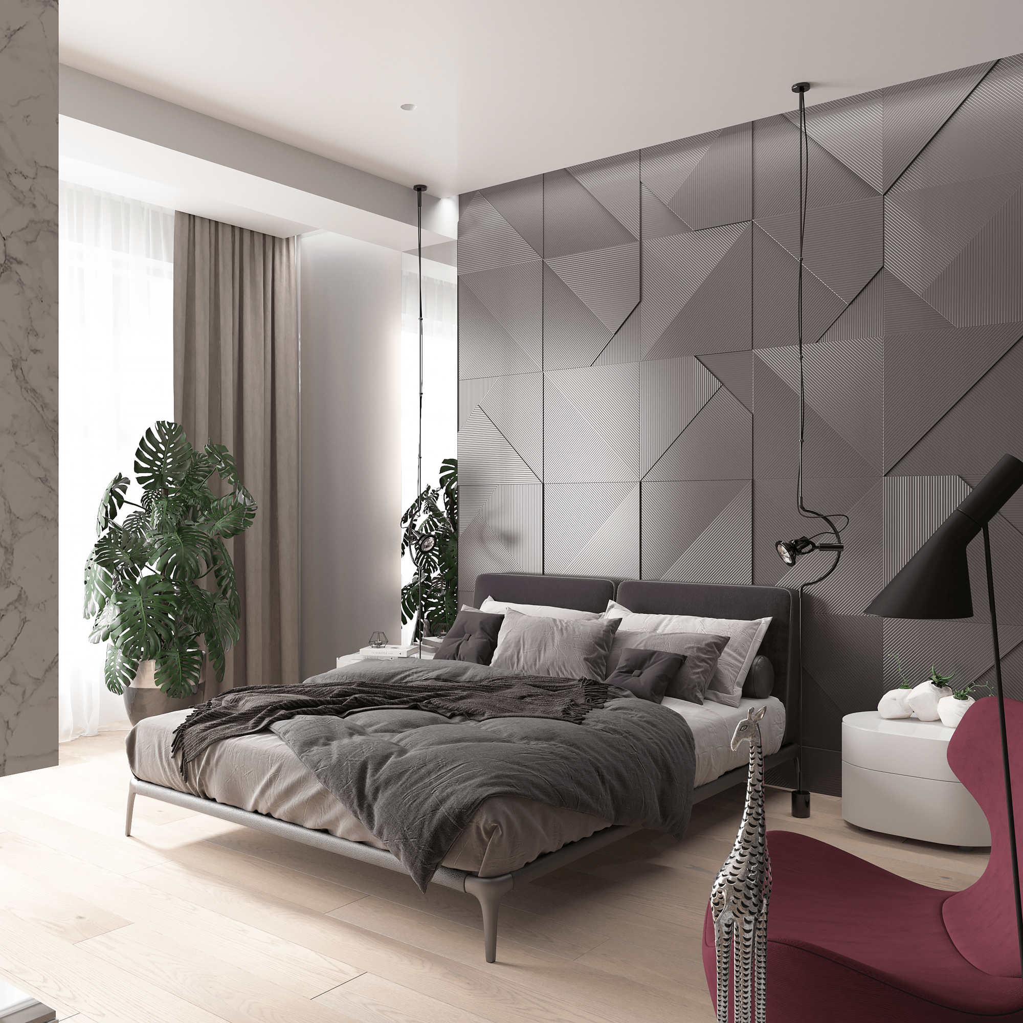 Интерьер пентхауса на Петроградской стороне, 230м2 — фото 6