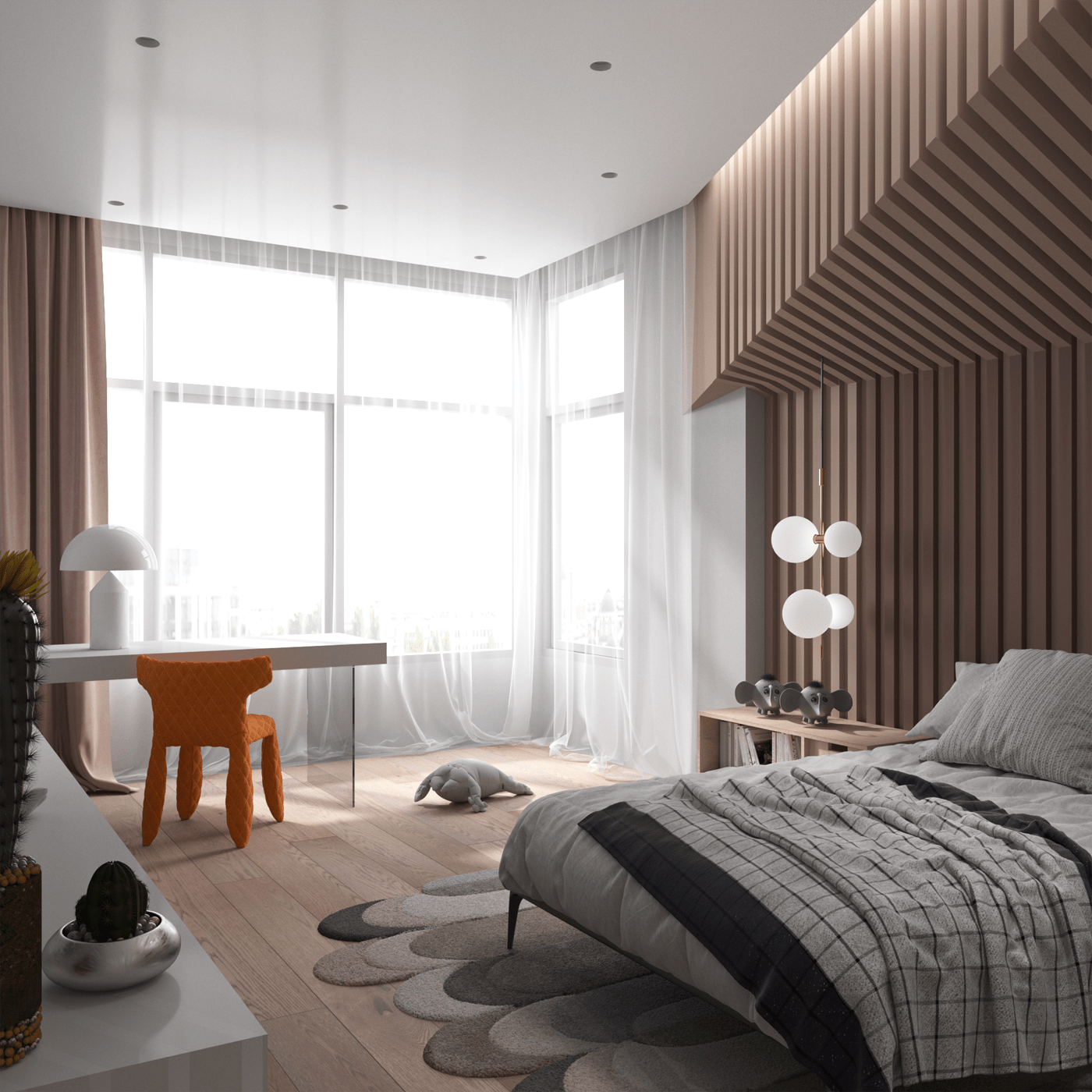 Интерьер пентхауса на Петроградской стороне, 230м2 — фото 11