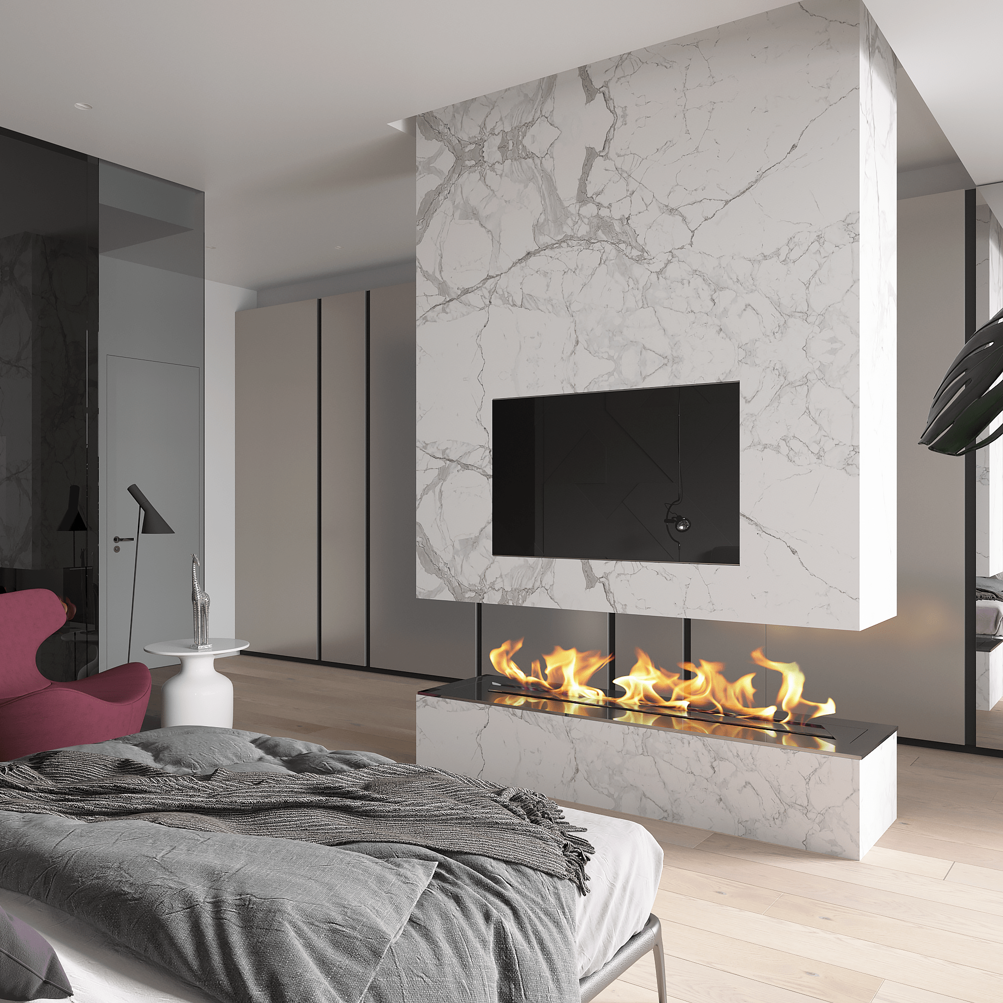 Интерьер пентхауса на Петроградской стороне, 230м2 — фото 7
