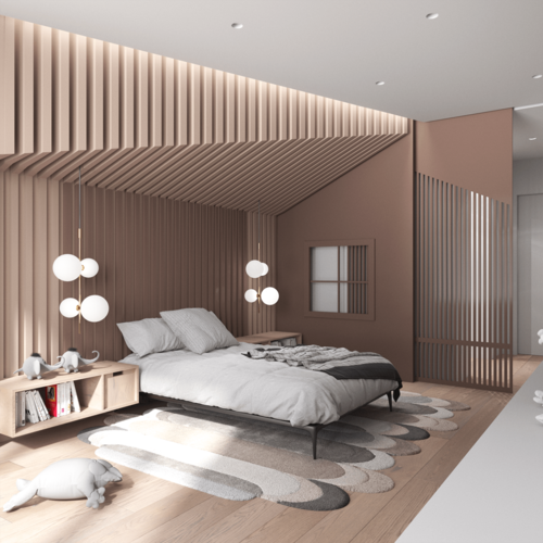 Интерьер пентхауса на Петроградской стороне, 230м2 — фото 14