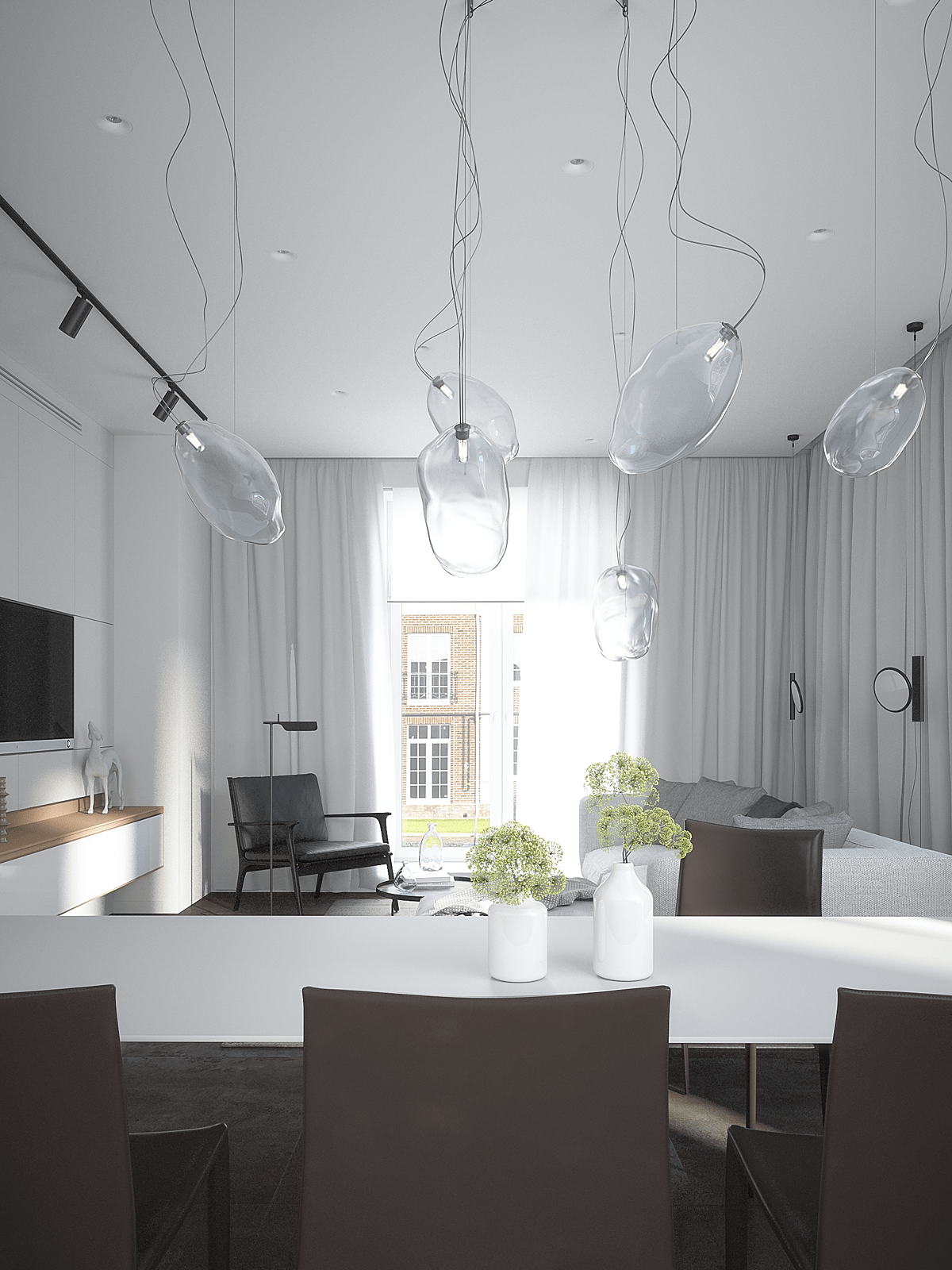 Интерьер таунхауса, 130м2 — фото 15