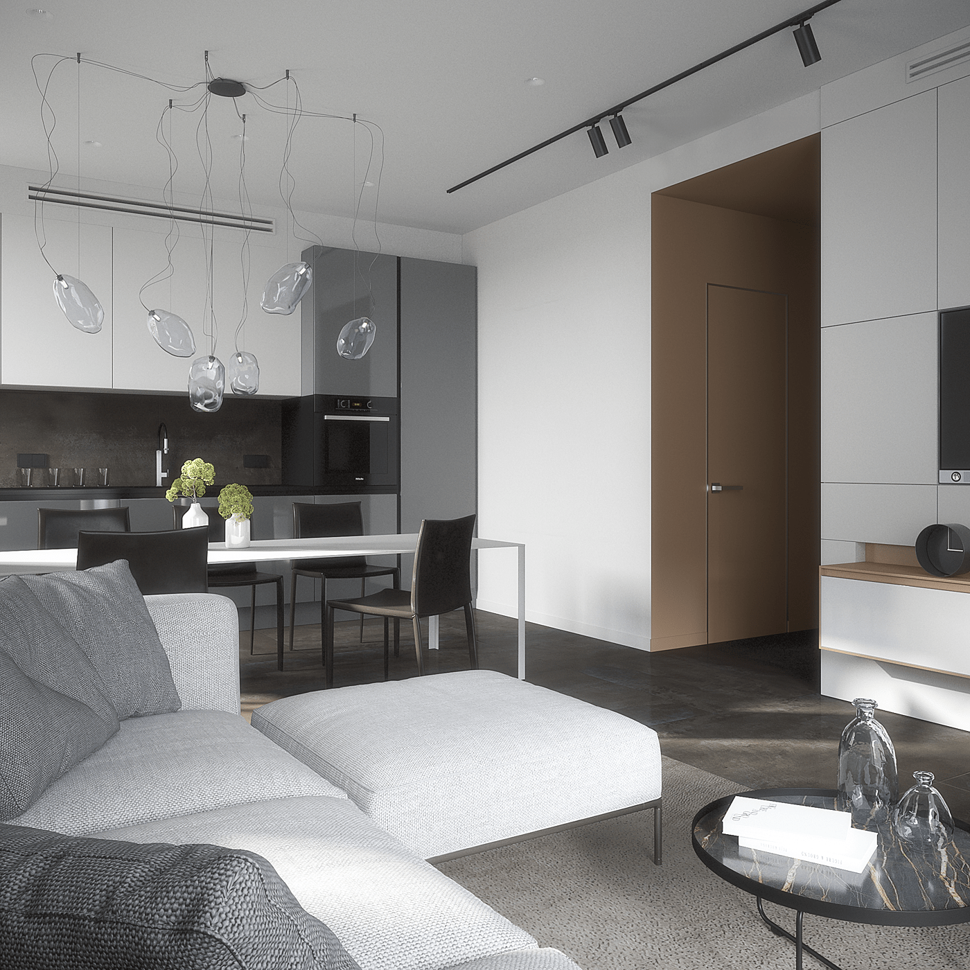 Интерьер таунхауса, 130м2 — фото 6