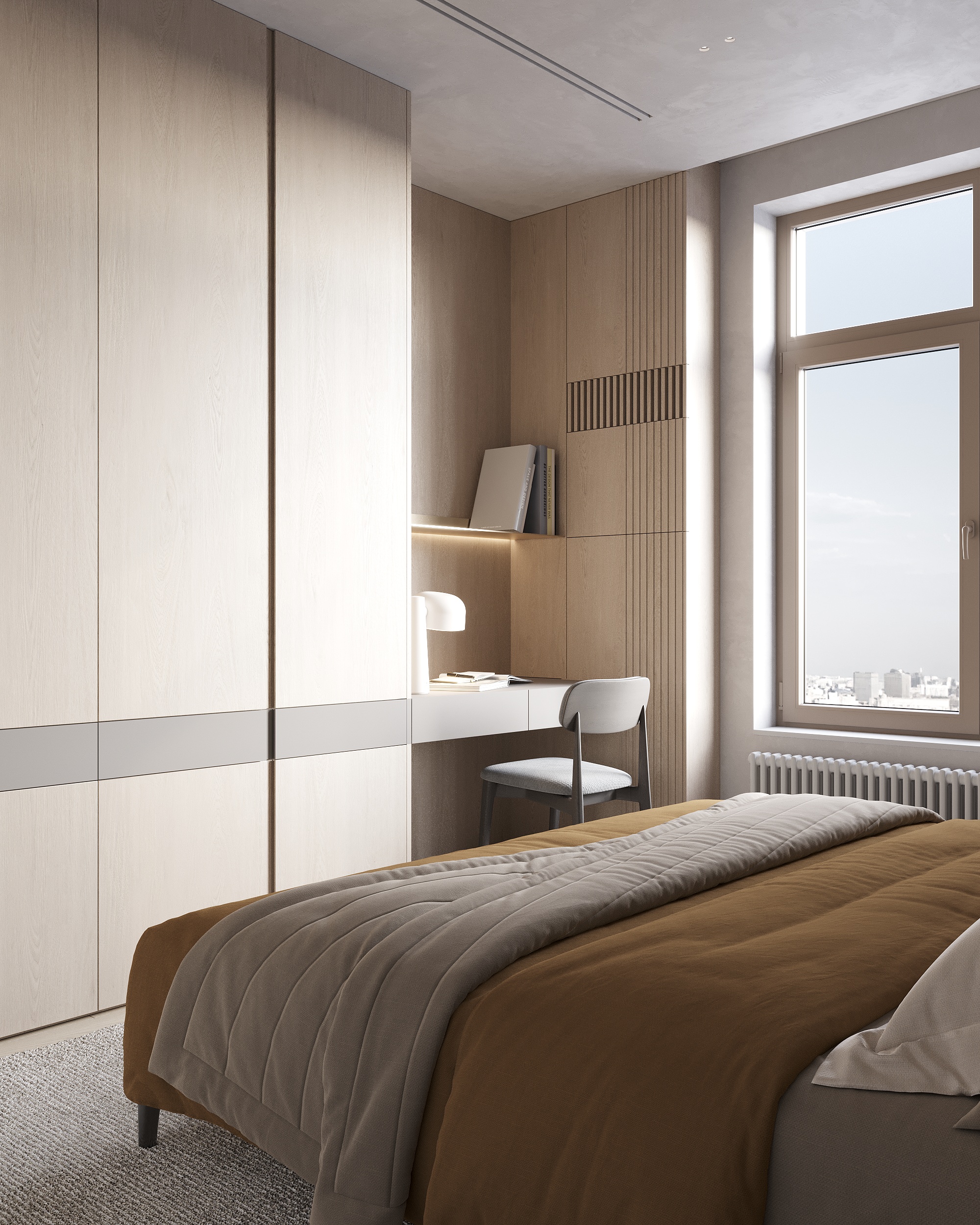 Интерьер квартиры в "Neva Haus" 50м2 — фото 10