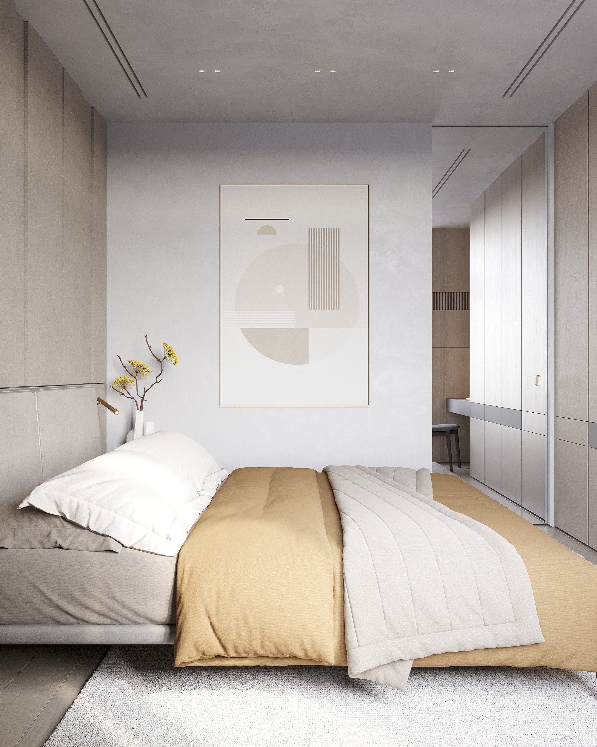 Интерьер квартиры в "Neva Haus" 50м2 — фото 12