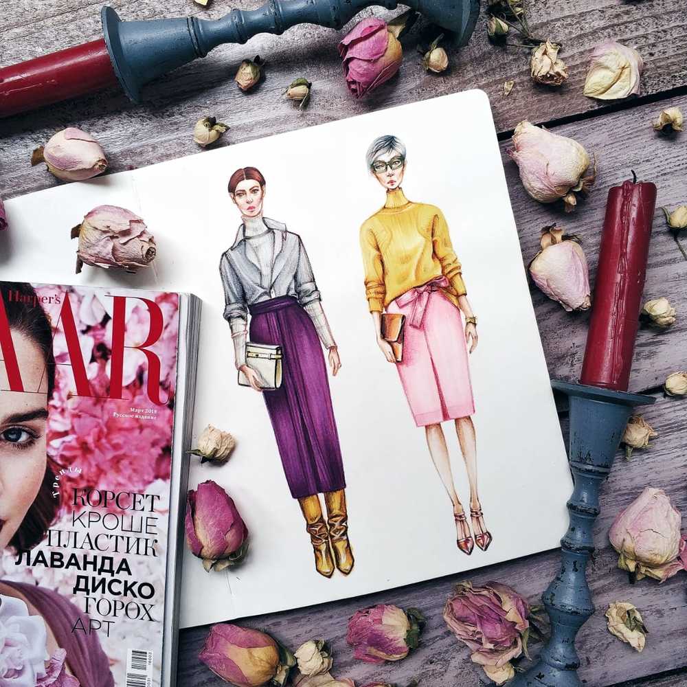 Курс по скетчингу Fashion-иллюстрация