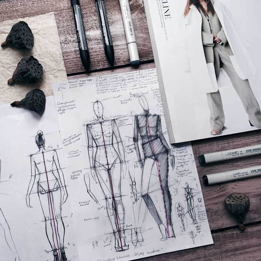 Курс по скетчингу Fashion-иллюстрация