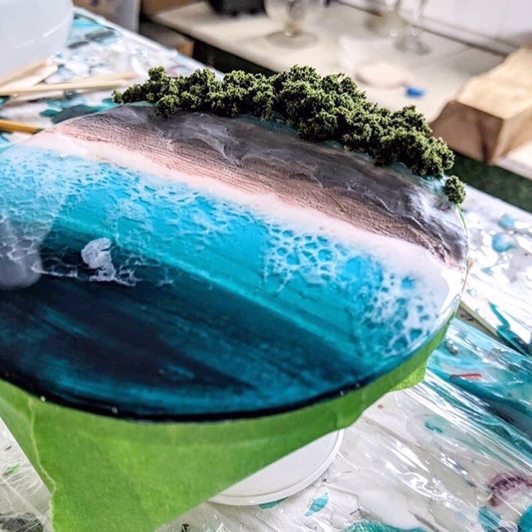 Море смолой 
