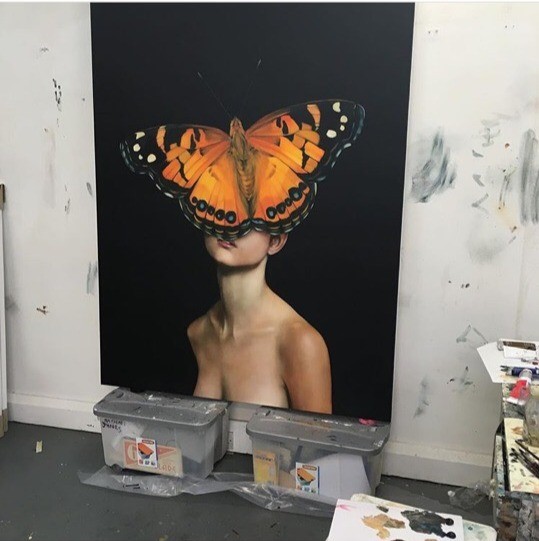 Картины акрил/масло по мотивам Amy Judd