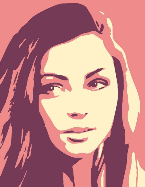 Картина акрилом. Стиль POP ART