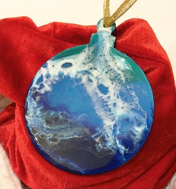 НОВОГОДНИЕ ИГРУШКИ  RESIN ART