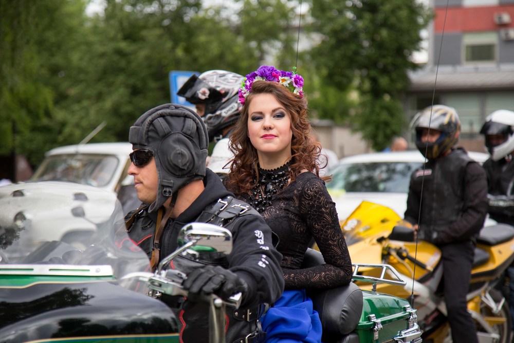Bride parade Daugavpils