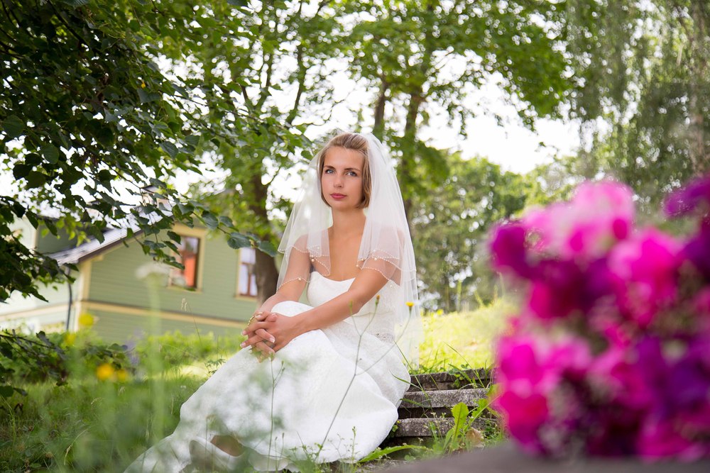 Morning of the bride