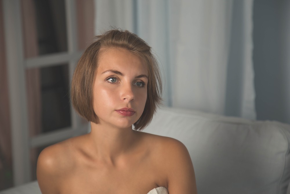 Morning of the bride
