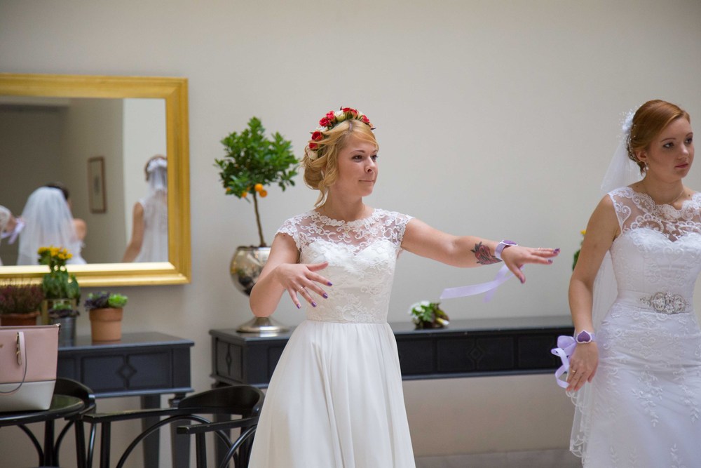 Bride parade Riga