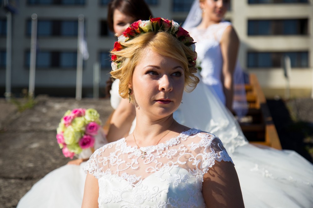 Bride parade Riga