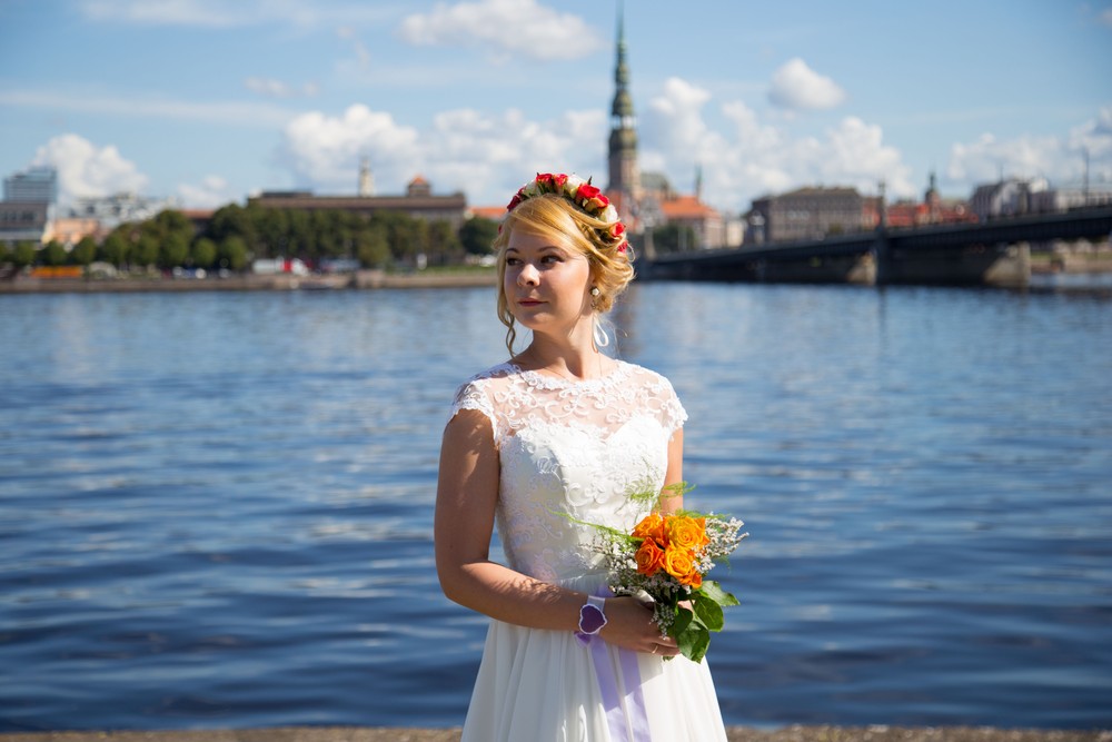 Bride parade Riga