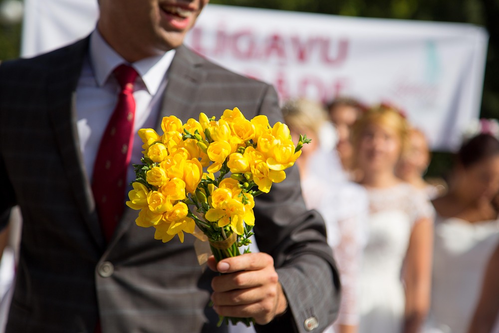 Bride parade Riga