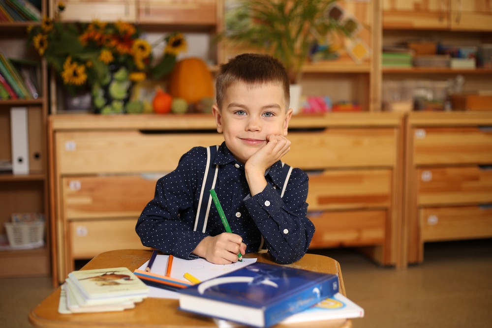 Portraits in kindergarten