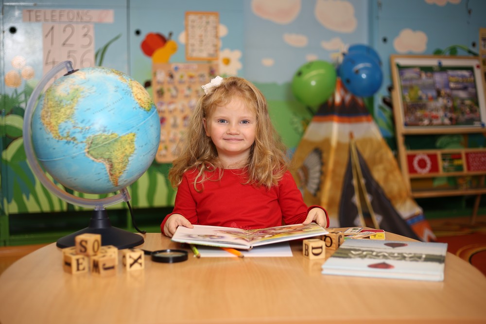 Portraits in kindergarten