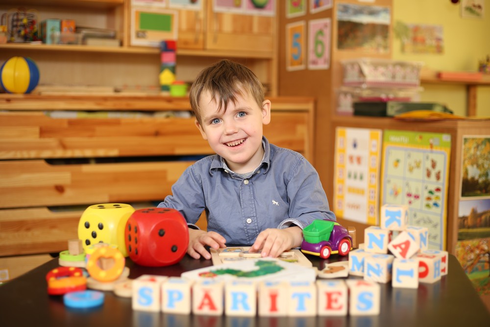Portraits in kindergarten