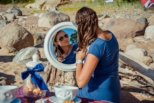 Outdoor maternity session (Decor 