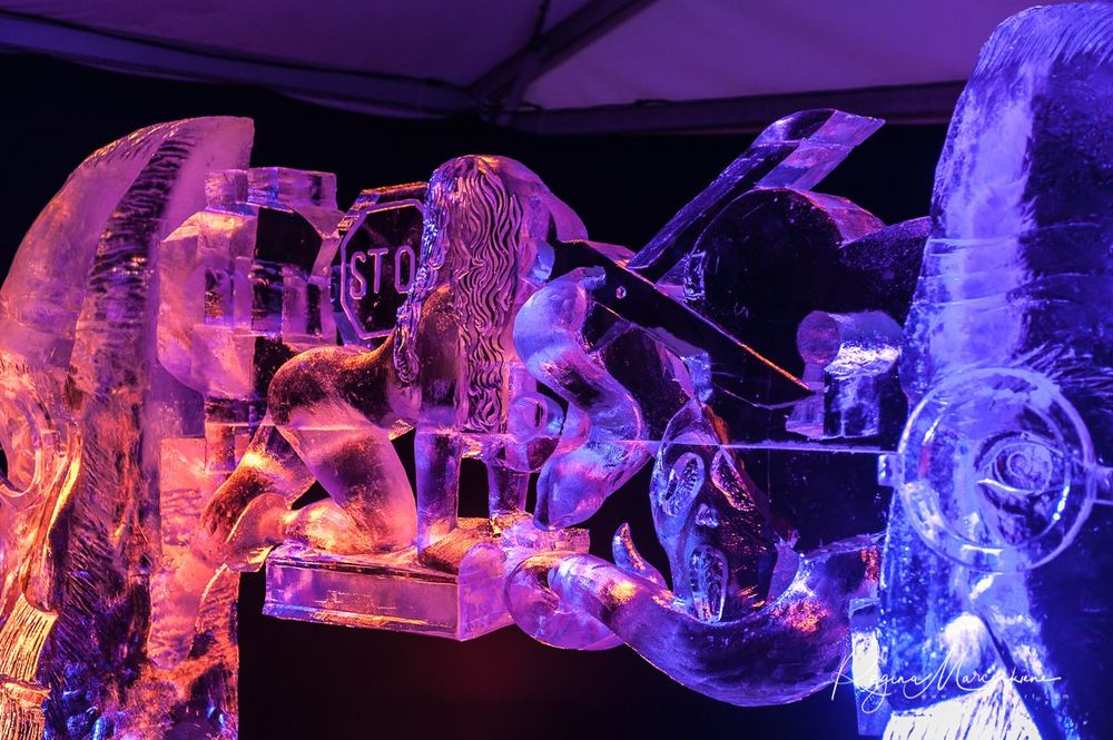 20th International Ice sculpture festival in Jelgava / XX международный фестиваль ледяных скульптур в Елгаве