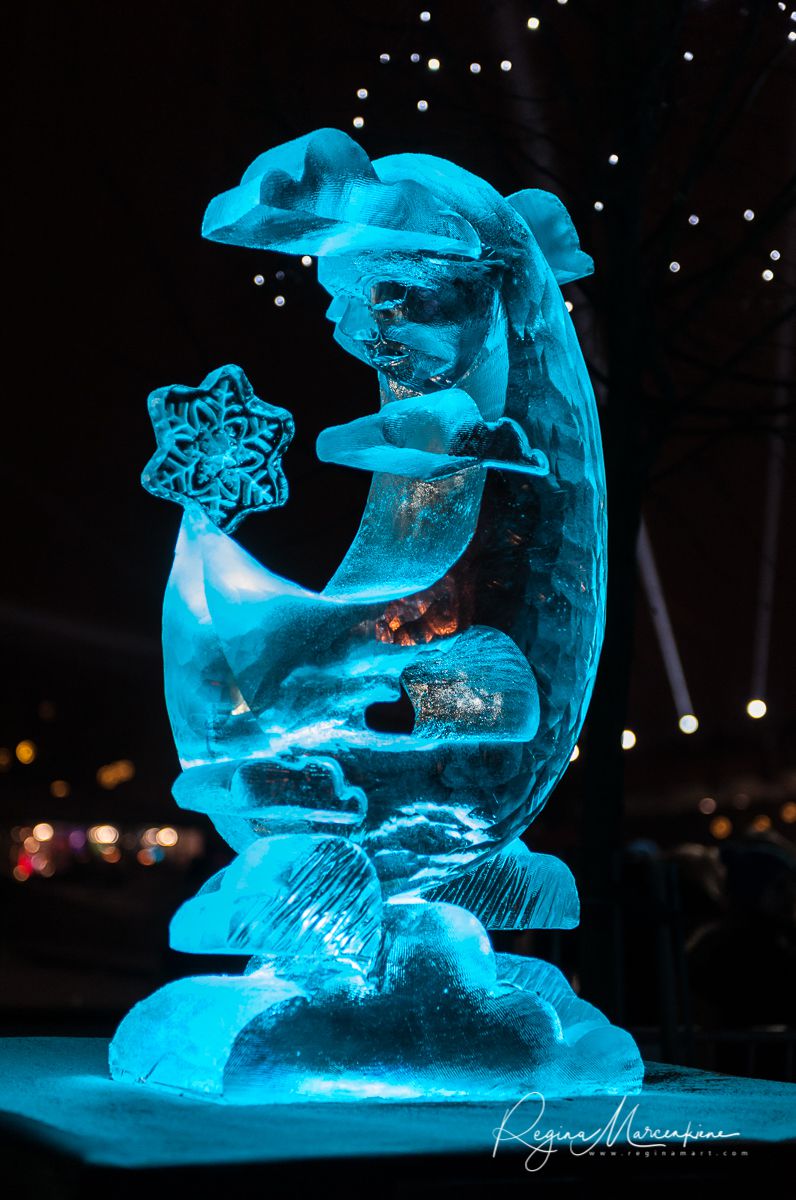 20th International Ice sculpture festival in Jelgava / XX международный фестиваль ледяных скульптур в Елгаве