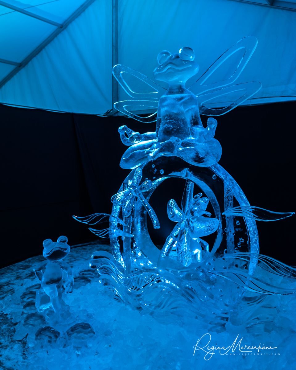 20th International Ice sculpture festival in Jelgava / XX международный фестиваль ледяных скульптур в Елгаве