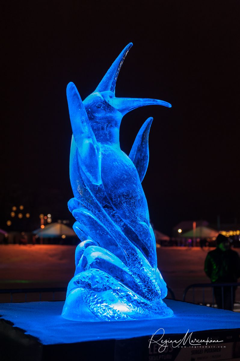 20th International Ice sculpture festival in Jelgava / XX международный фестиваль ледяных скульптур в Елгаве